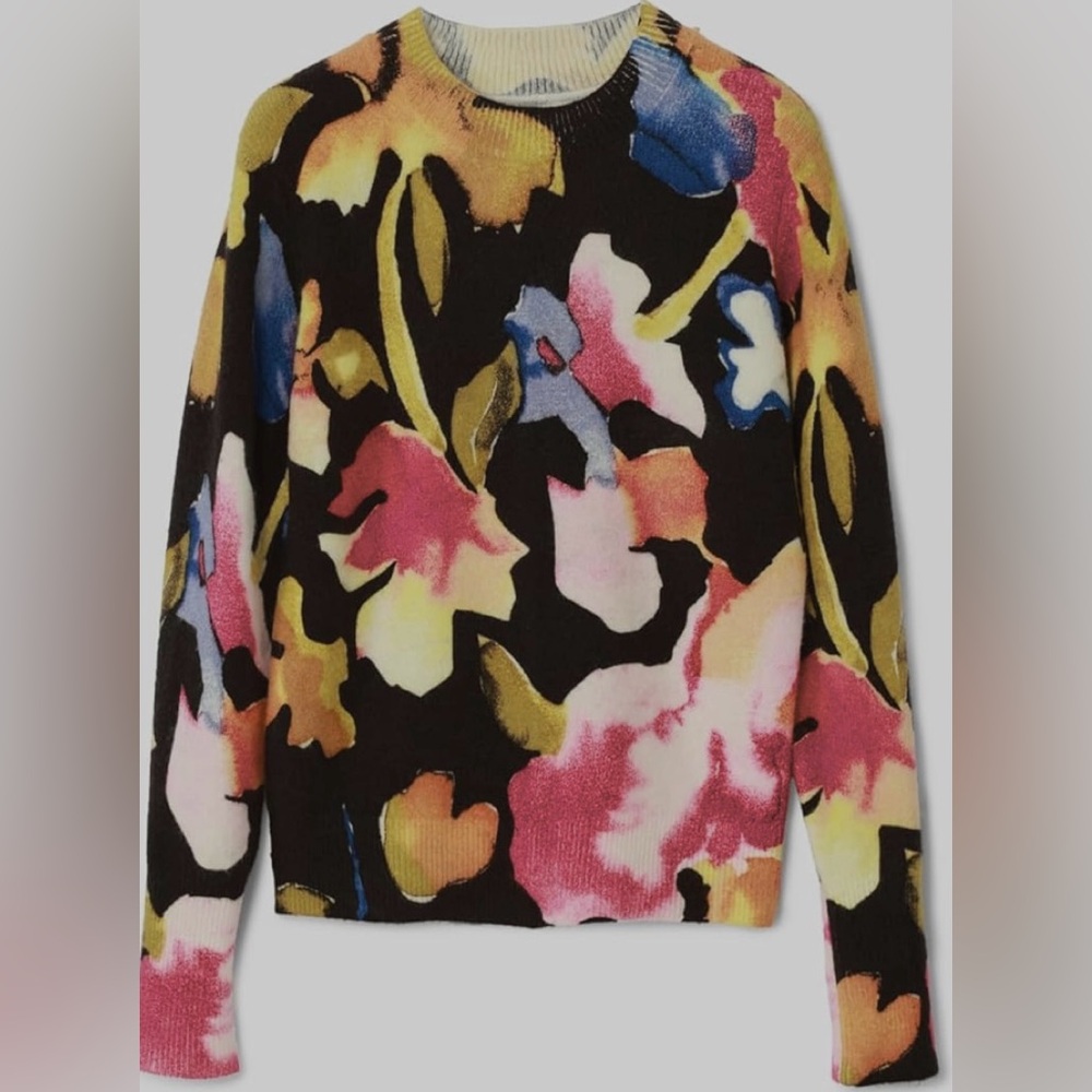 Desigual Women's Woman Flat Knit Thin Gauge Pullover - Picture 5 of 14